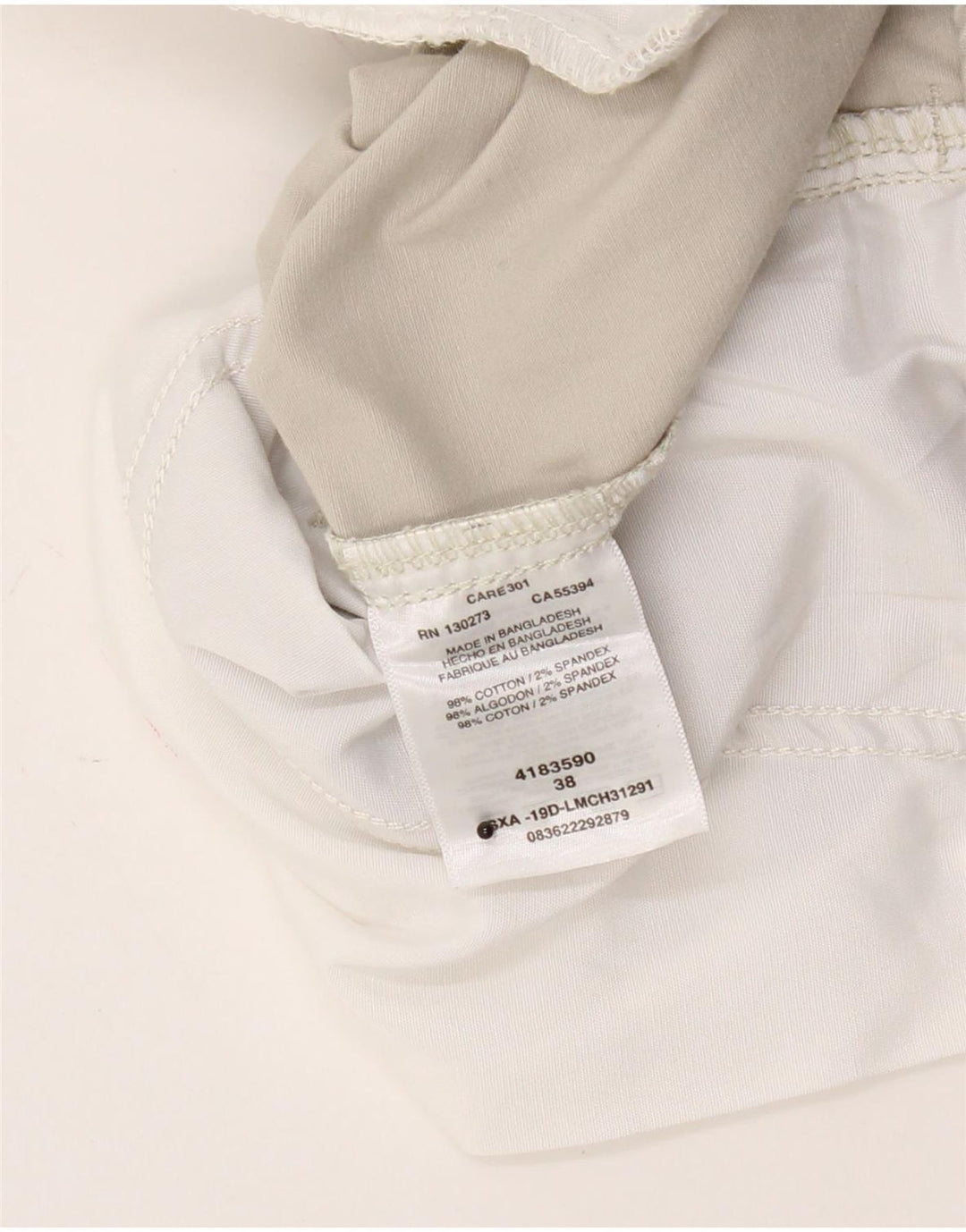 LEE Mens Chino Shorts W38 XL Beige Cotton Vintage Lee and Second-Hand Lee from Messina Hembry 