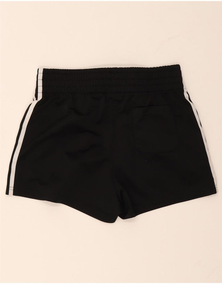 ADIDAS Short de sport pour femme UK 12 Medium Noir Polyester