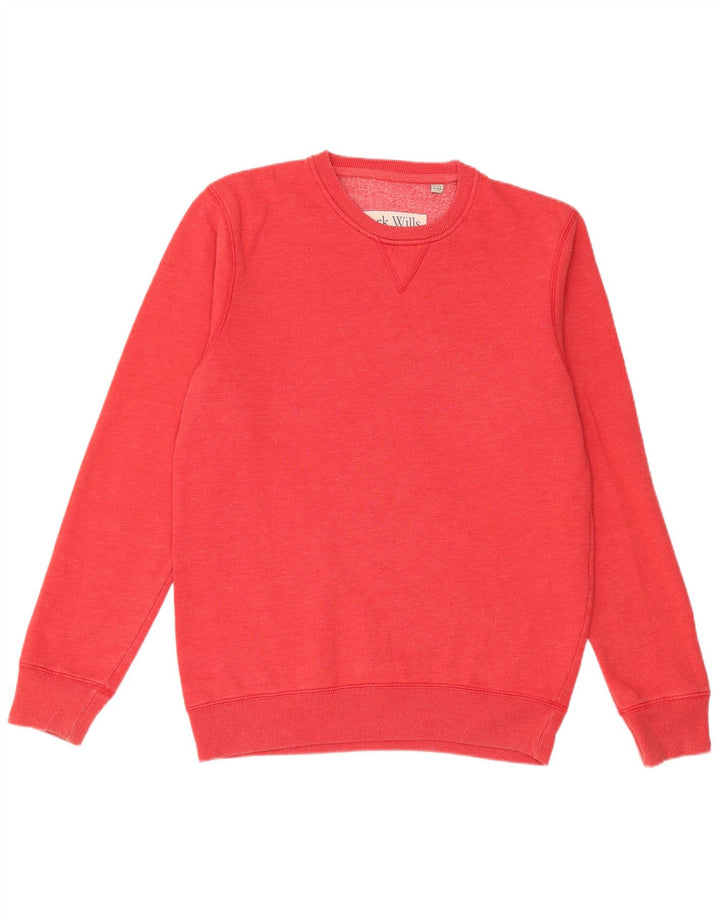 JACK WILLS Sweat-Shirt Graphique Homme Rouge Moyen Coton