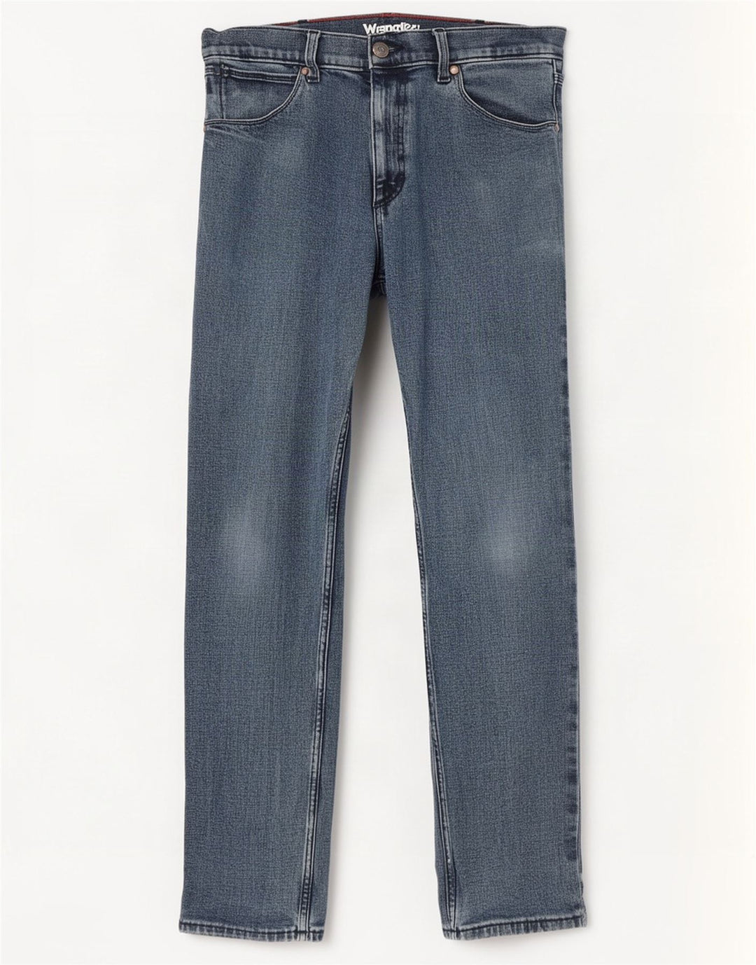 Wrangler Jean Slim Regular Homme W32 L32 Bleu Coton