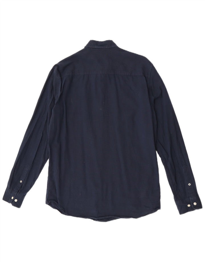 Jack & Jones Chemise Slim Fit Bleu Marine Moyen Coton