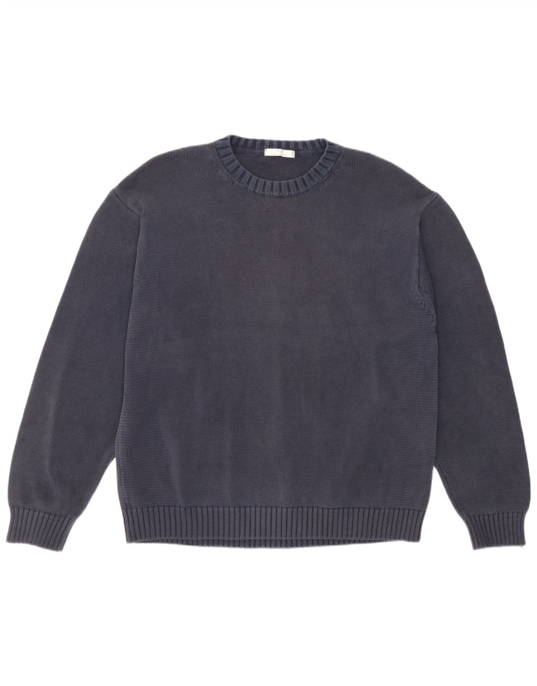 Marks & Spencer Pull à col rond St. Michael pour homme XL Bleu classique