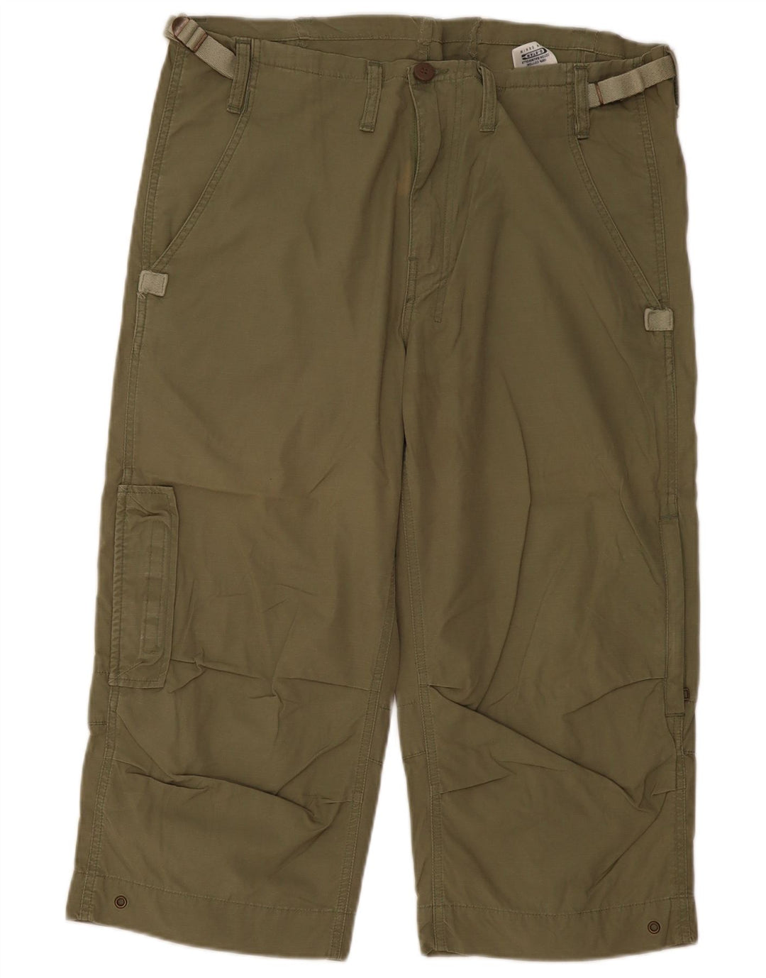 G-Star Pantalon Cargo Capri Homme XL W40 L22 Kaki Coton