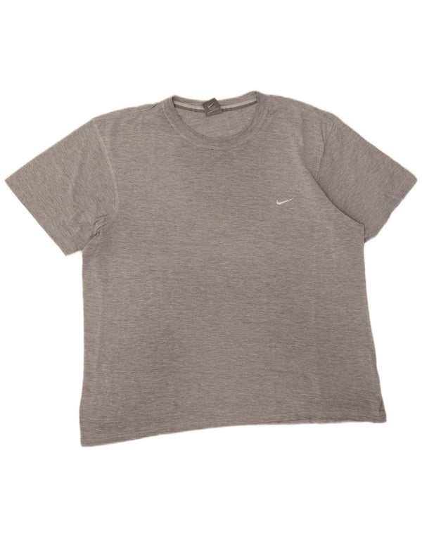 Nike T-Shirt Homme UK 45/47 XL Gris Moucheté