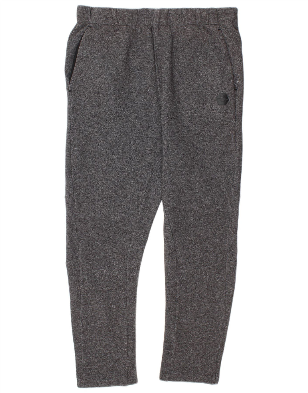Quiksilver Pantalon de Survêtement Homme Large Gris Moucheté Polyester