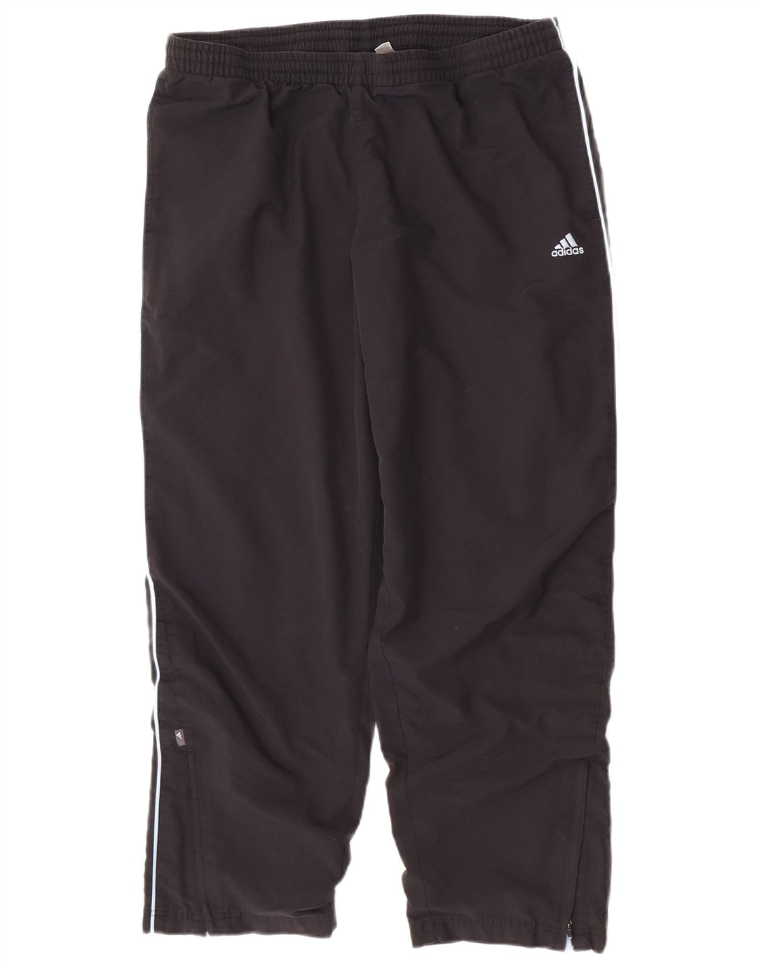Adidas Pantalon de survêtement pour femme UK 18 XL Noir Polyester