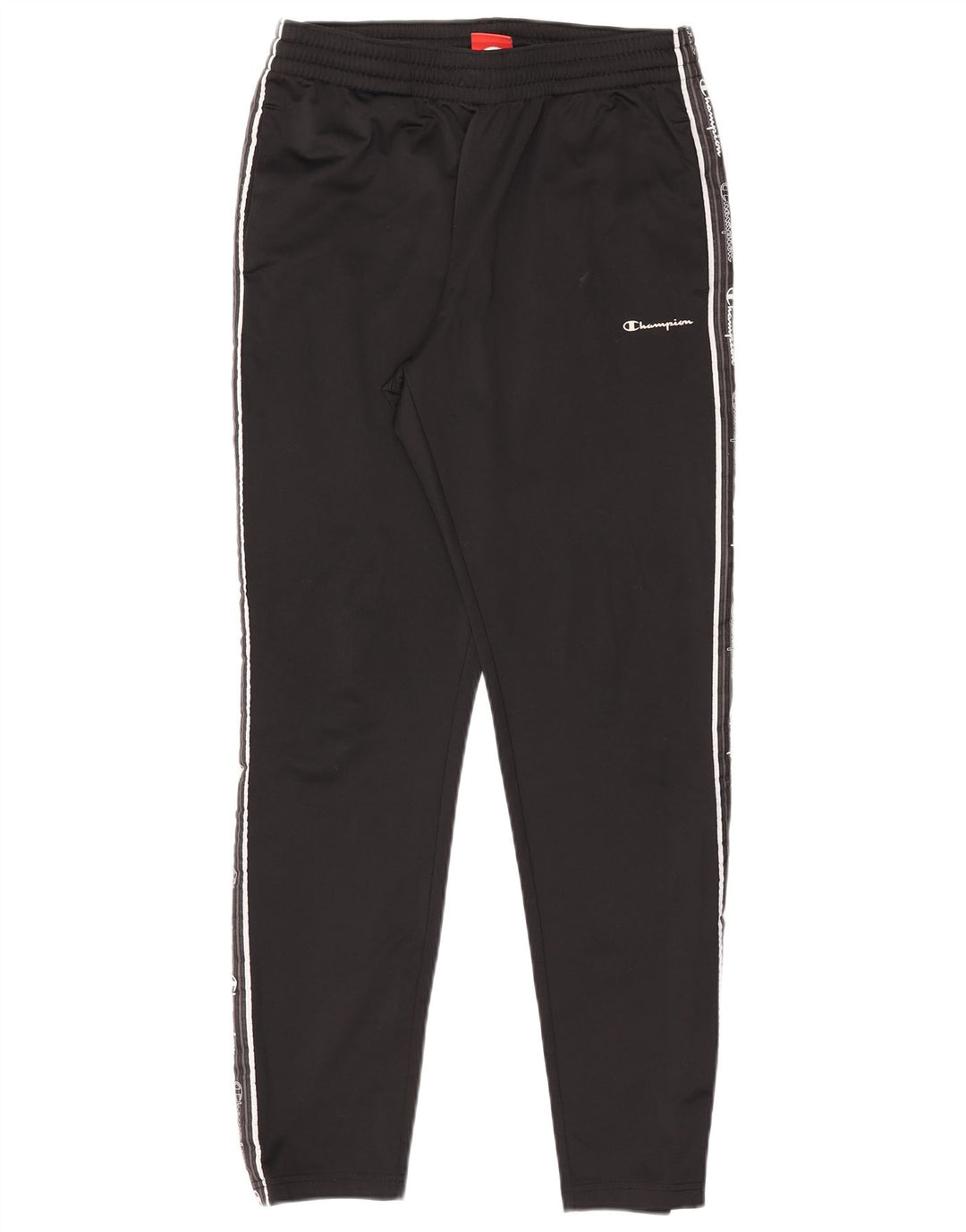 Champion Pantalon De Survêtement Graphique Homme Noir Moyen Polyester
