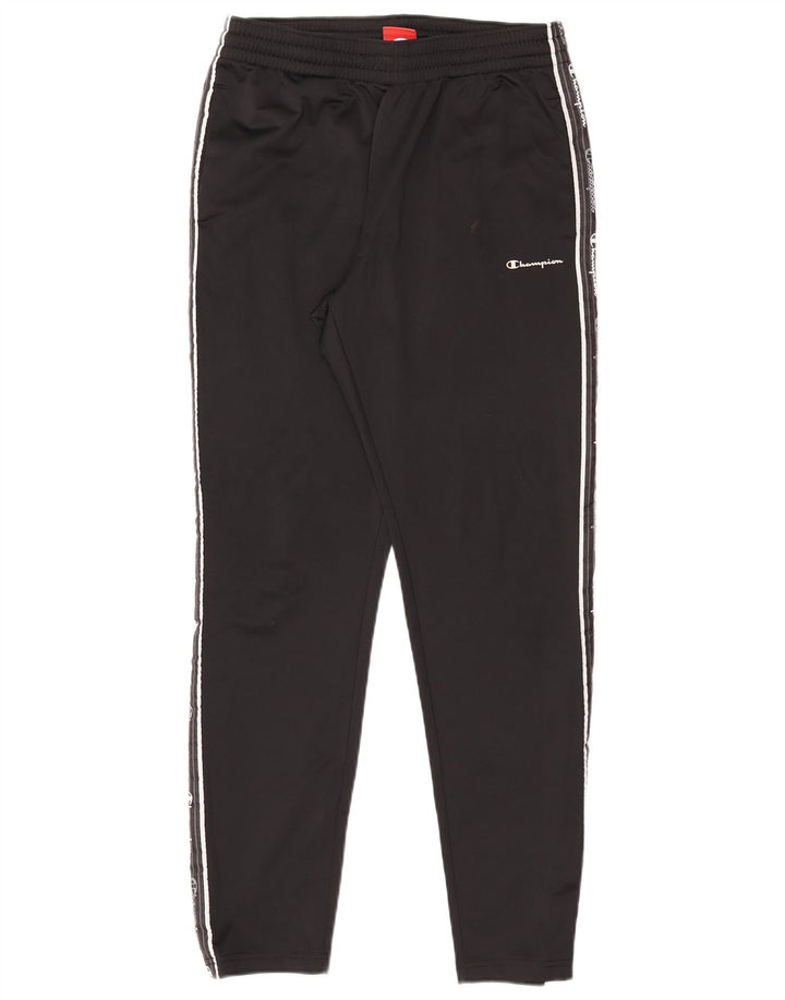 Champion Pantalon De Survêtement Graphique Homme Noir Moyen Polyester