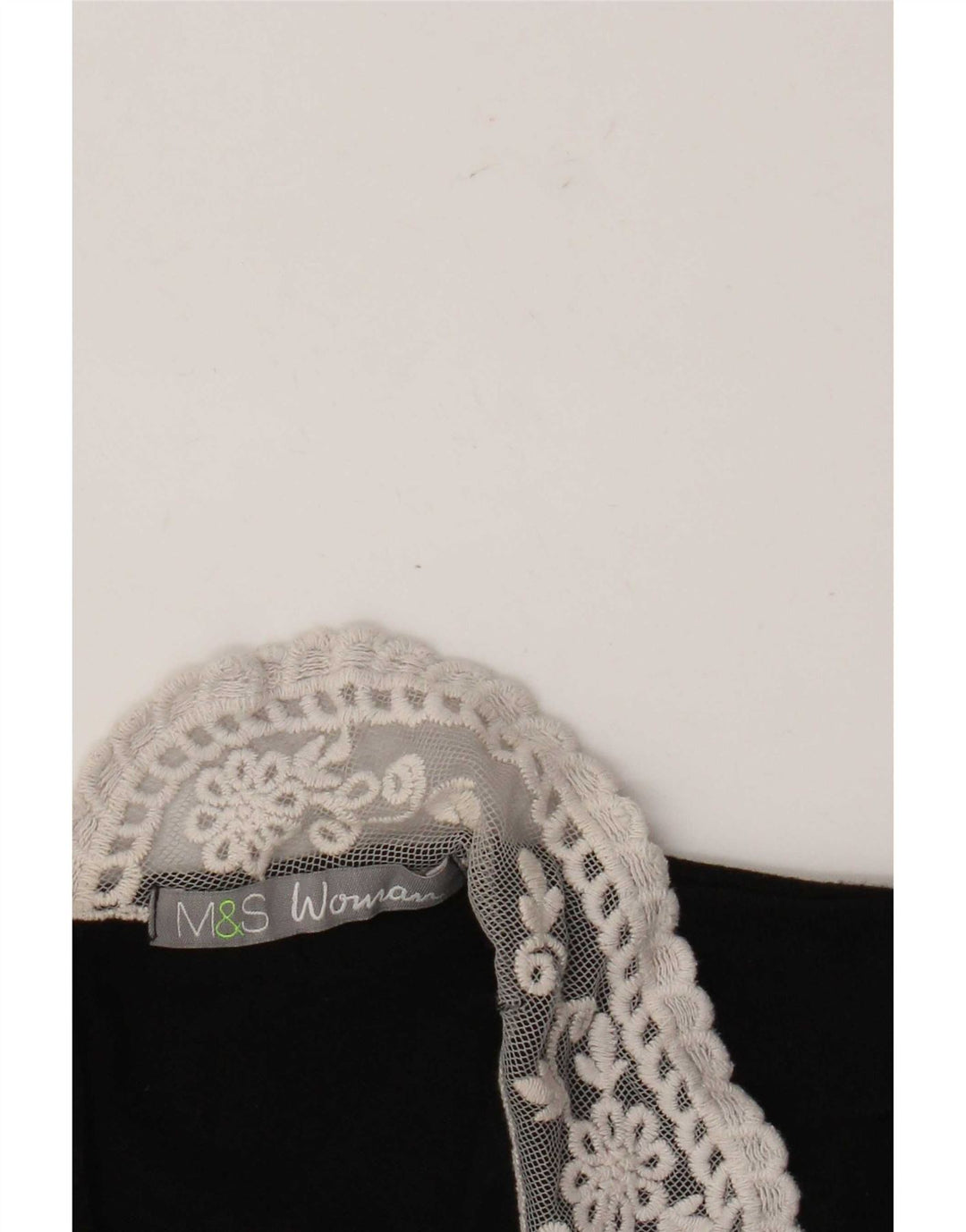 Marks & Spencer Chemisier court pour femme UK 12 Noir moyen