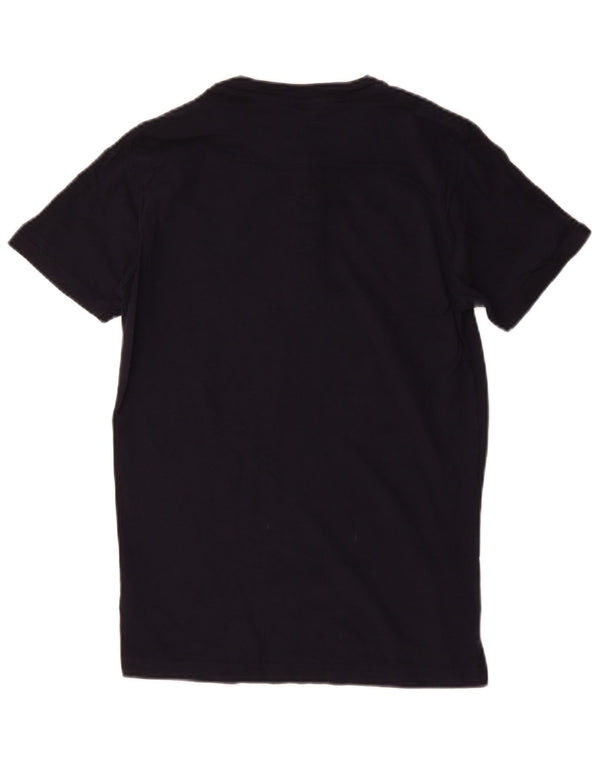 Pierre Cardin T-Shirt Homme Haut Petit Bleu Marine Coton