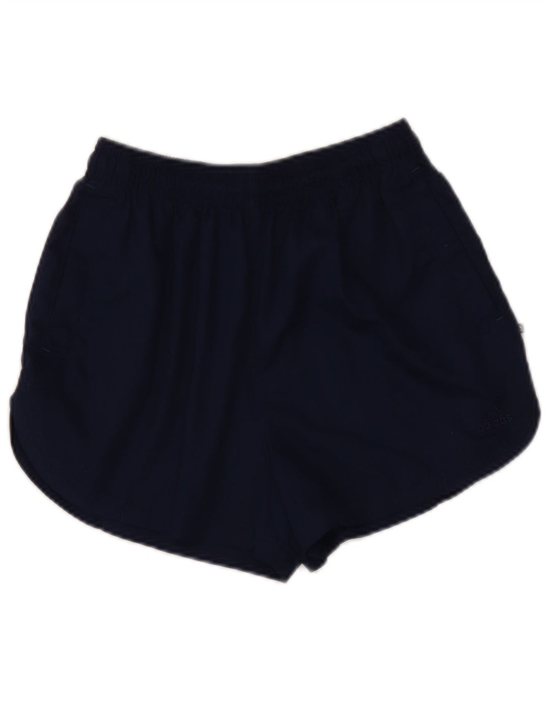 Adidas Short de sport pour femme UK 12 Bleu marine moyen Polyester