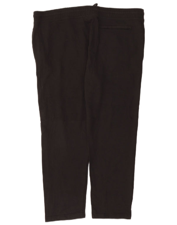 Marks & Spencer Pantalon de survêtement pour femme UK 20 2XL Noir Coton