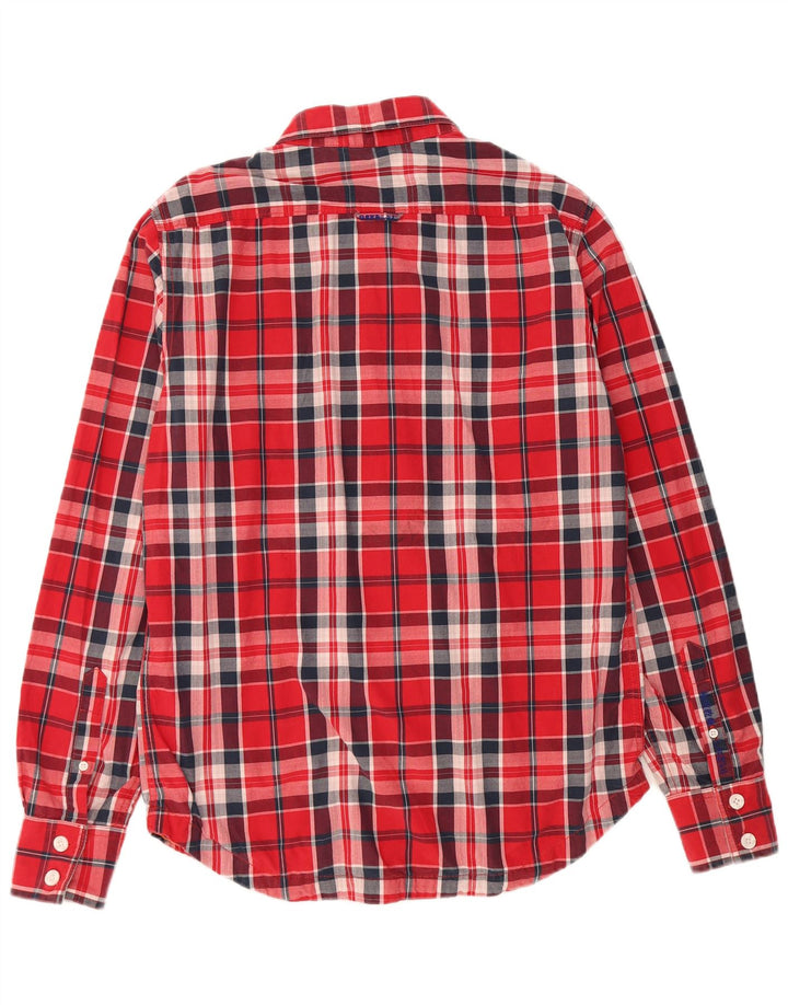 Superdry Chemise Homme XL Rouge Plaid Coton