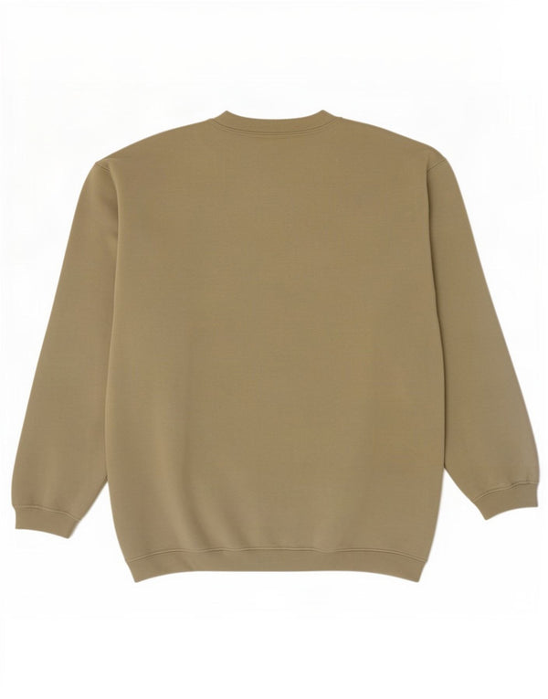 Reebok Sweatshirt Jumper Homme Kaki Large