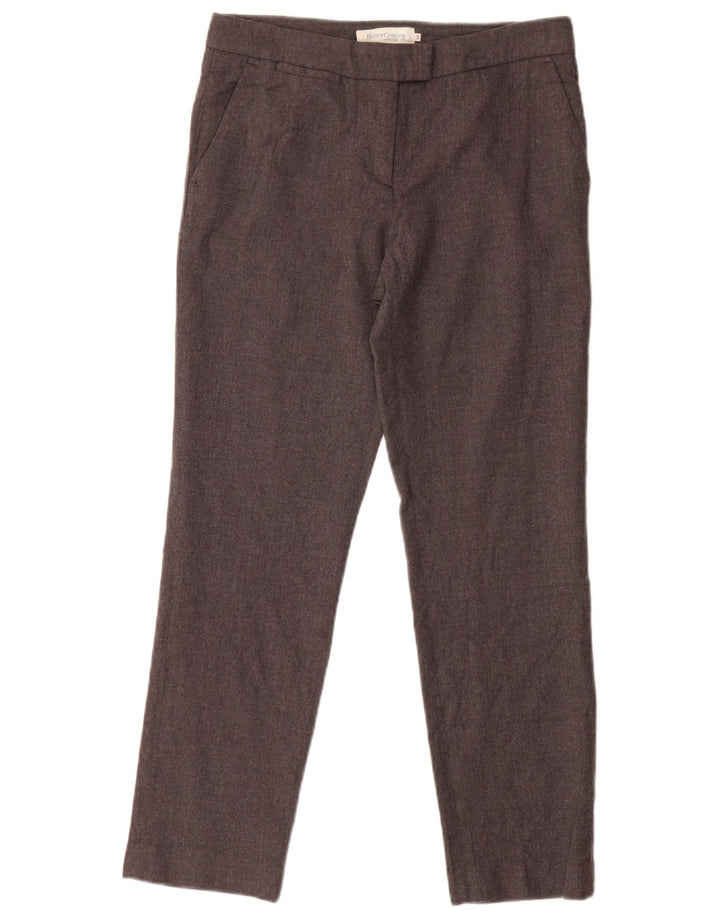 Henry Cottons Pantalon de costume slim pour femme IT 42 Medium W30 L26 Laine grise