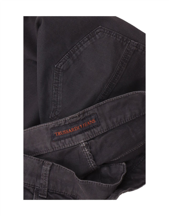 Trussardi Pantalon Slim Casual W32 L34 Gris Homme