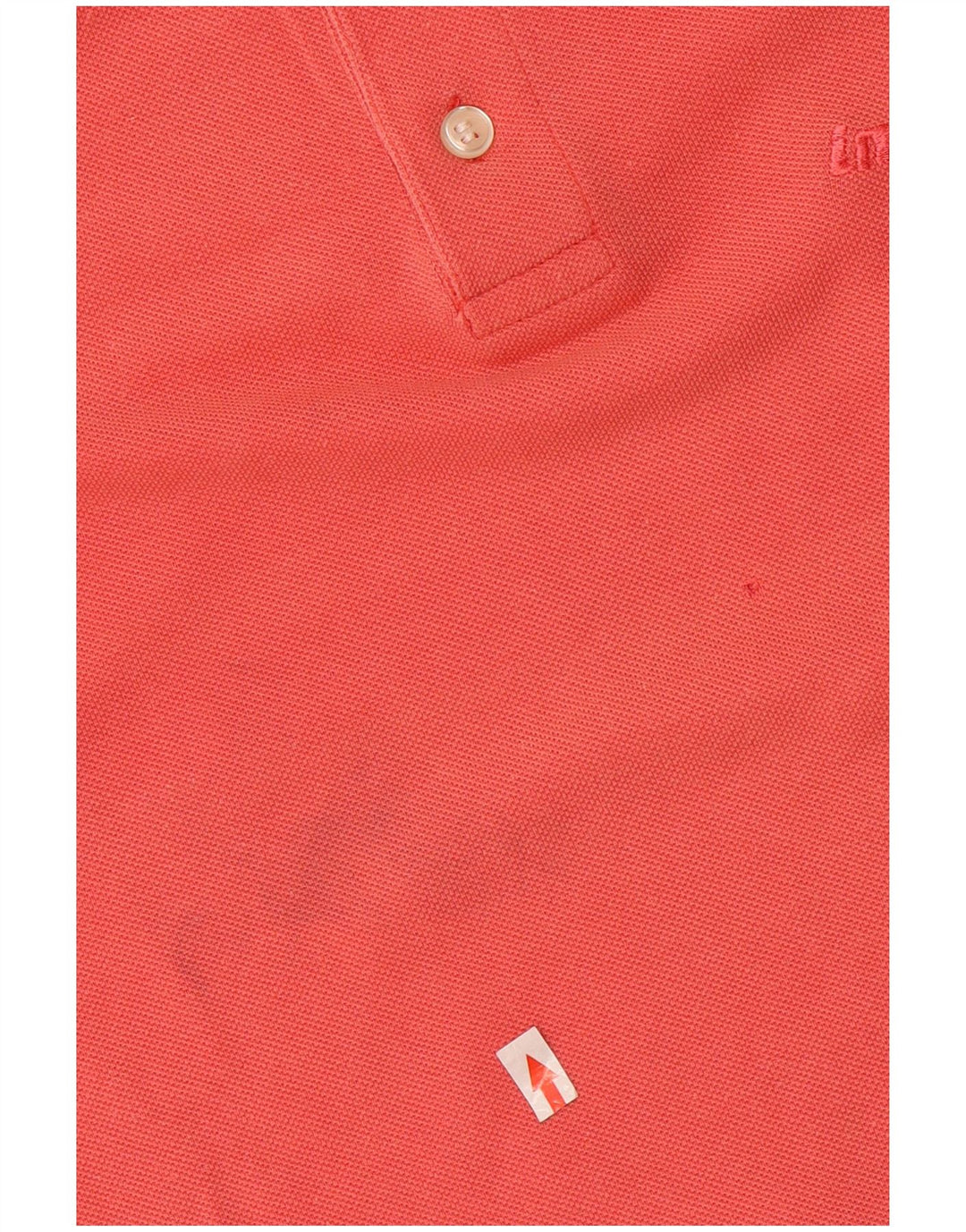Invicta Polo à manches longues pour homme Grand coton rouge