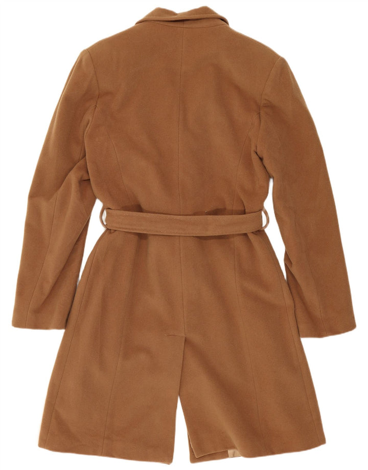 vintage Femme Pardessus IT 48 XL Laine Brune