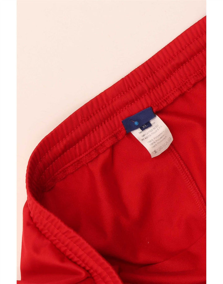 Asics Pantalon De Survêtement Homme XL Rouge Polyester