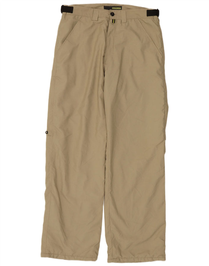 Weipper Pantalon cargo droit pour homme IT 48 Medium W33 L30 Beige Polyester