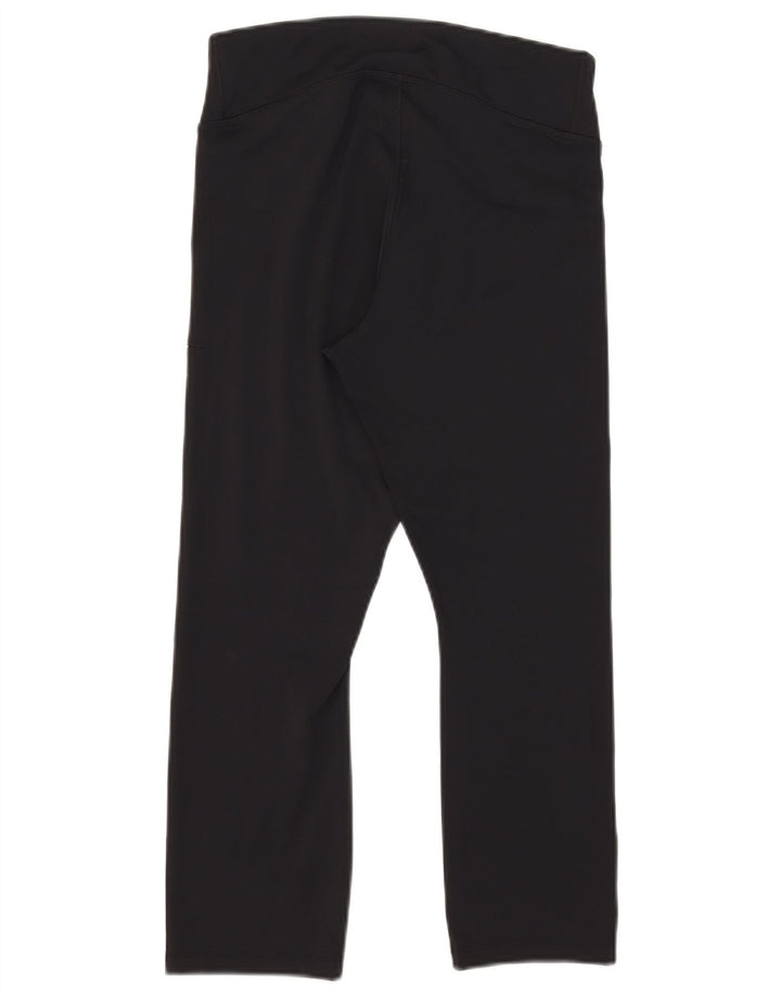 Nike Legging Capri Dri Fit pour femme UK 16 Large Noir Polyester