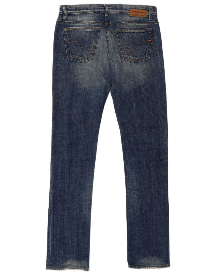 Gas Jean Slim Femme W31 L34 Bleu Coton