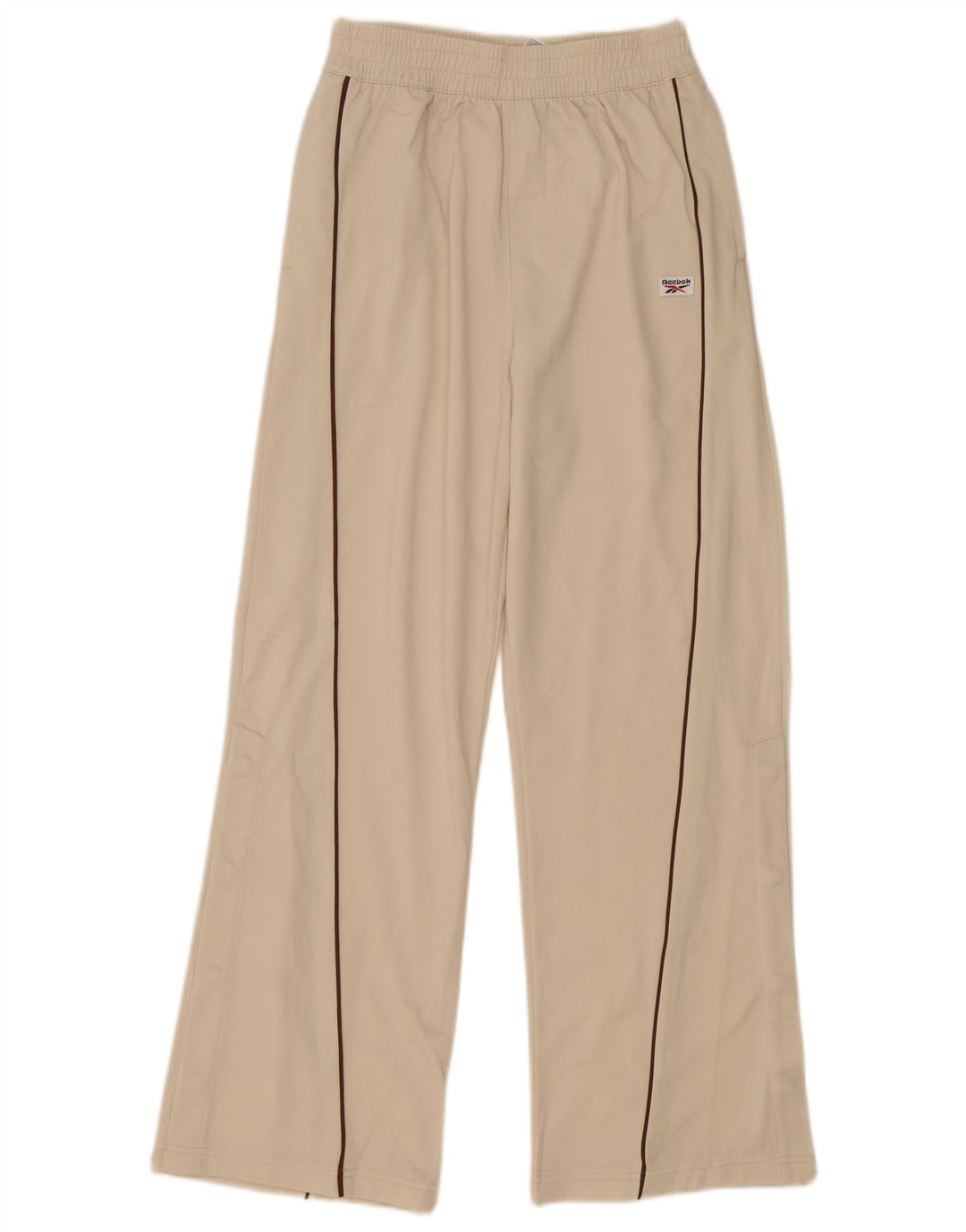 Reebok Pantalon de Survêtement Homme Blanc Cassé Moyen Polyester