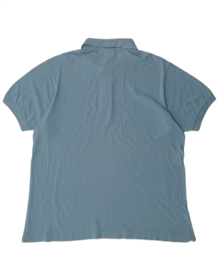 LACOSTE Polo Homme Taille 6 XL Bleu Coton