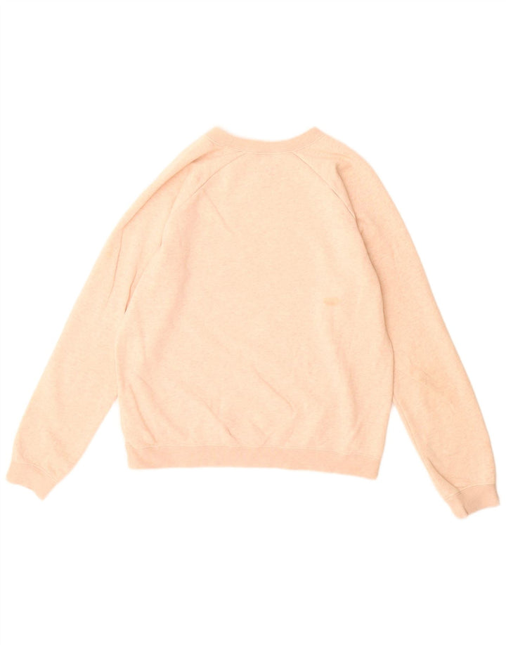 Nike Sweat-shirt graphique pour homme en coton moucheté rose Taille S