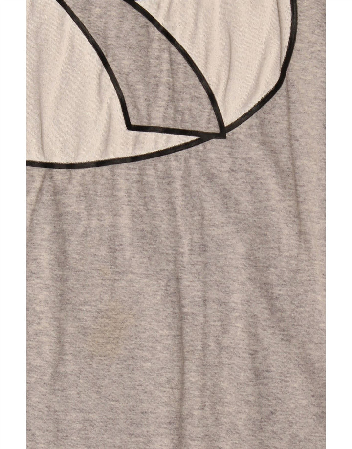 Diadora T-Shirt Graphique Homme Grand Gris