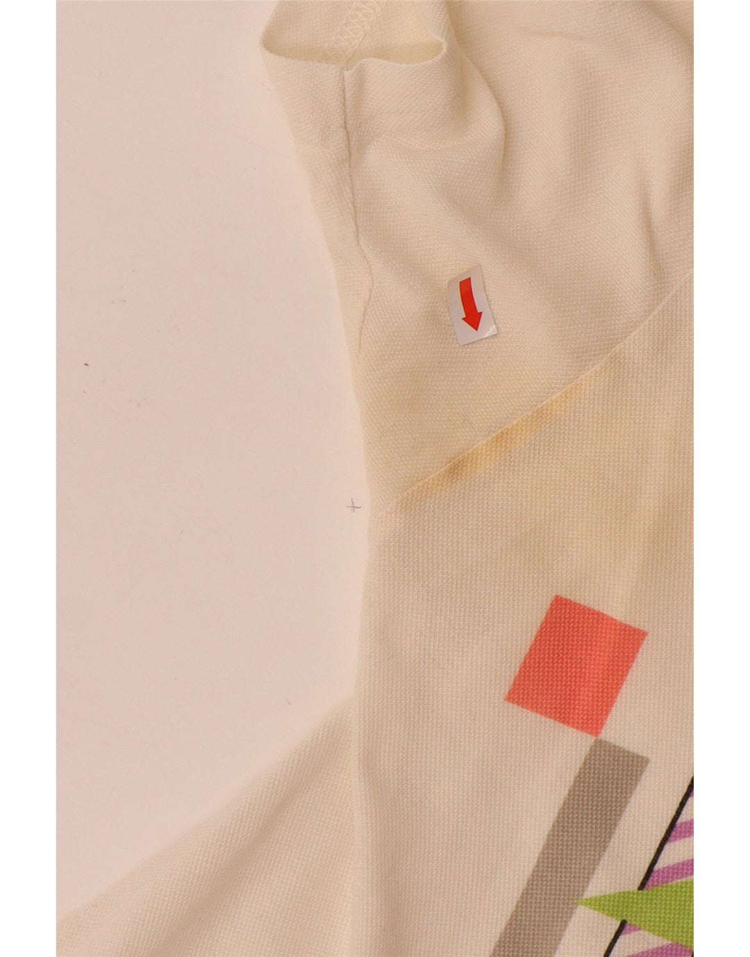 SERGIO TACCHINI Polo Homme EU 50 Coton Géométrique Blanc Cassé Moyen