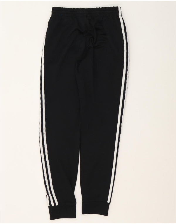 Adidas Mens Tracksuit Trousers Joggers Small Black Polyester