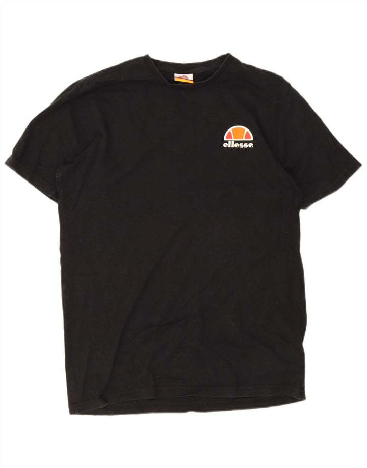 Ellesse T-Shirt Homme Noir Moyen Coton