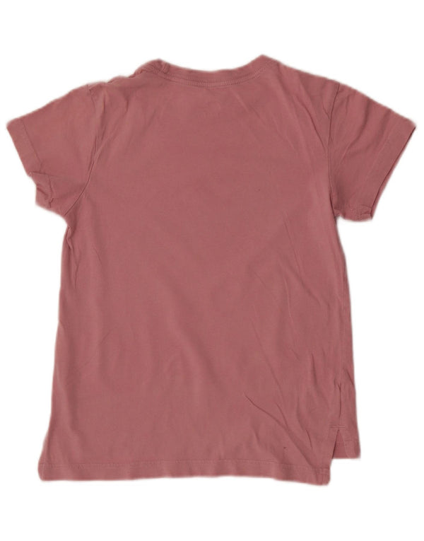 Nike T-Shirt Graphique Fille 10-11 ans Rose Moyen Coton