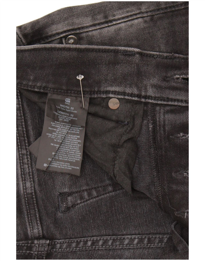 G-Star Jean Slim 3301 Femme W28 L32 Coton Noir