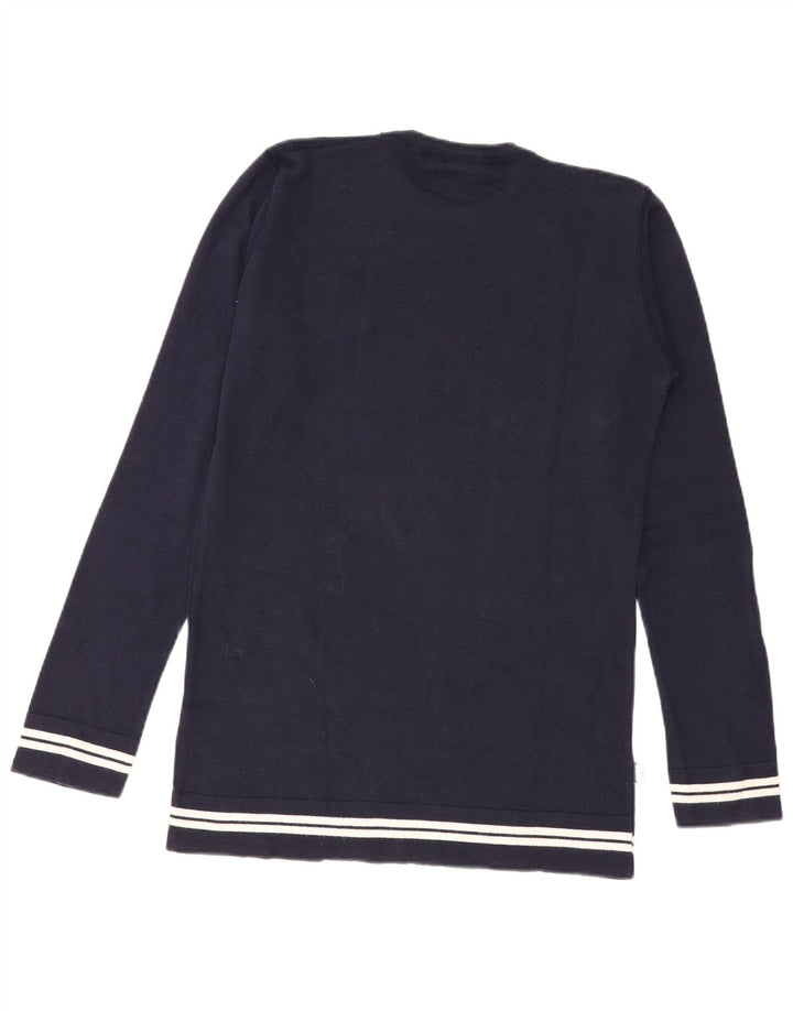 Franklin Marshall Sweat-Shirt Homme Bleu Marine Moyen Coton