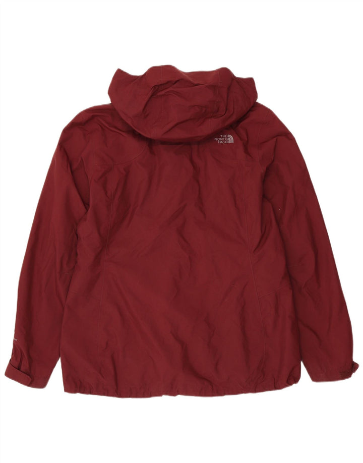 THE NORTH FACE Veste de pluie à capuche surdimensionnée pour femme UK 18 XL Nylon marron