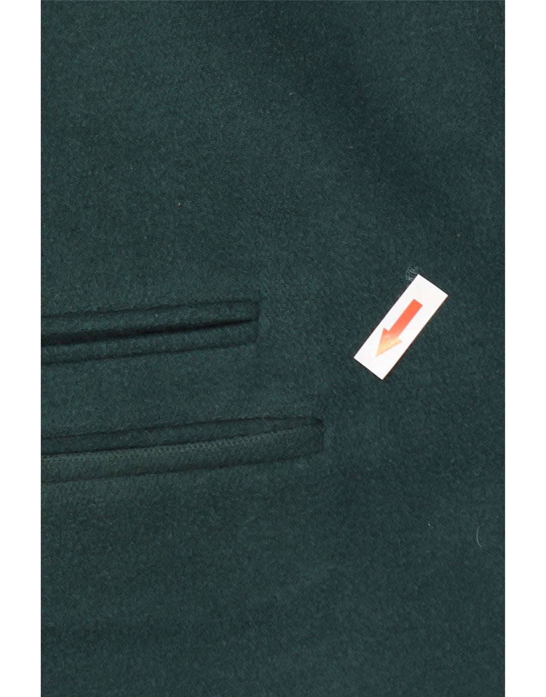 Topshop Manteau Femme UK 8 Petit Vert Polyester