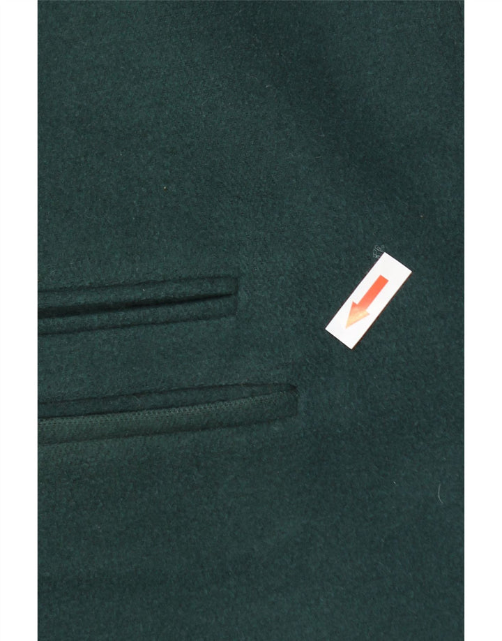 Topshop Manteau Femme UK 8 Petit Vert Polyester