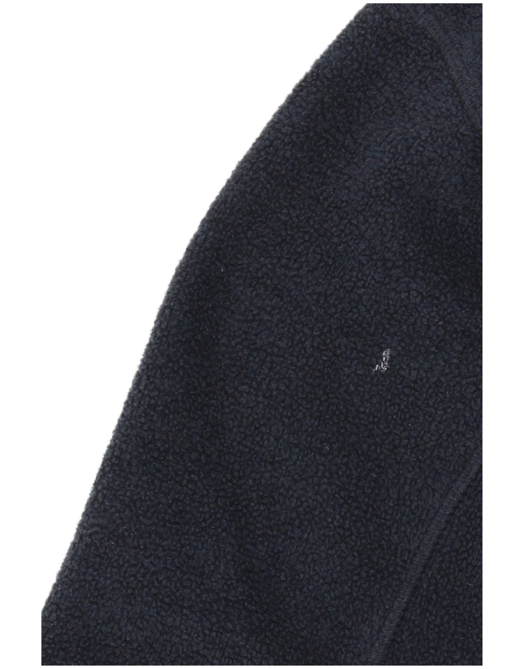 Fat Face Pull Polaire Col Zip Garçon 10-11 ans Bleu Marine Polyester