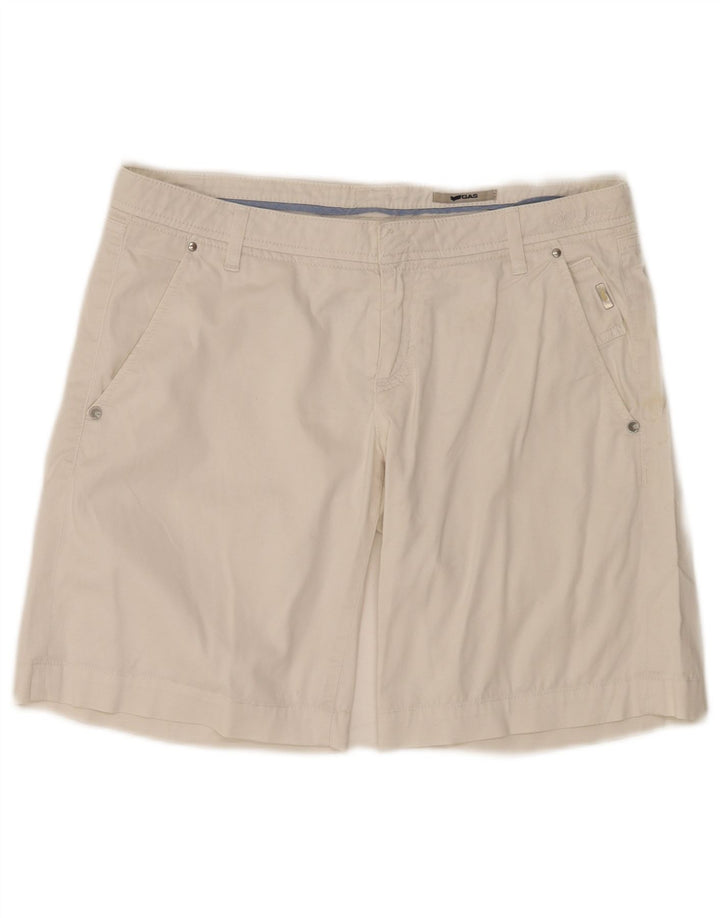 Gas Short Chino Homme W29 Coton Blanc Moyen