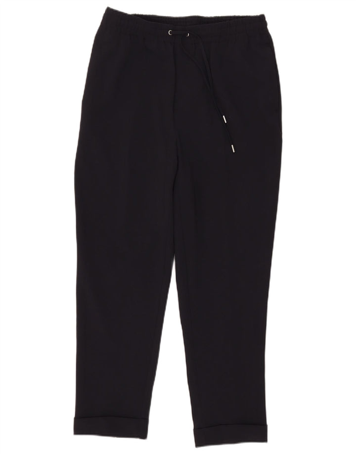 Pantalon De Survêtement Zara Homme Joggers Bleu Marine Moyen Polyester