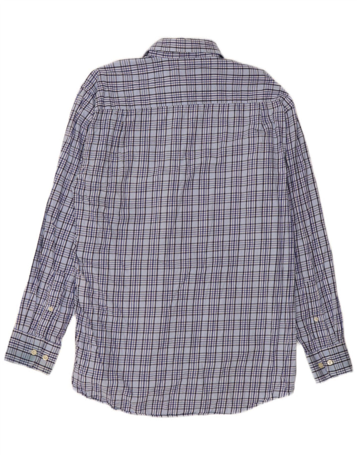 Daniel Hechter Chemise Homme Bleu Moyen Carreaux Coton