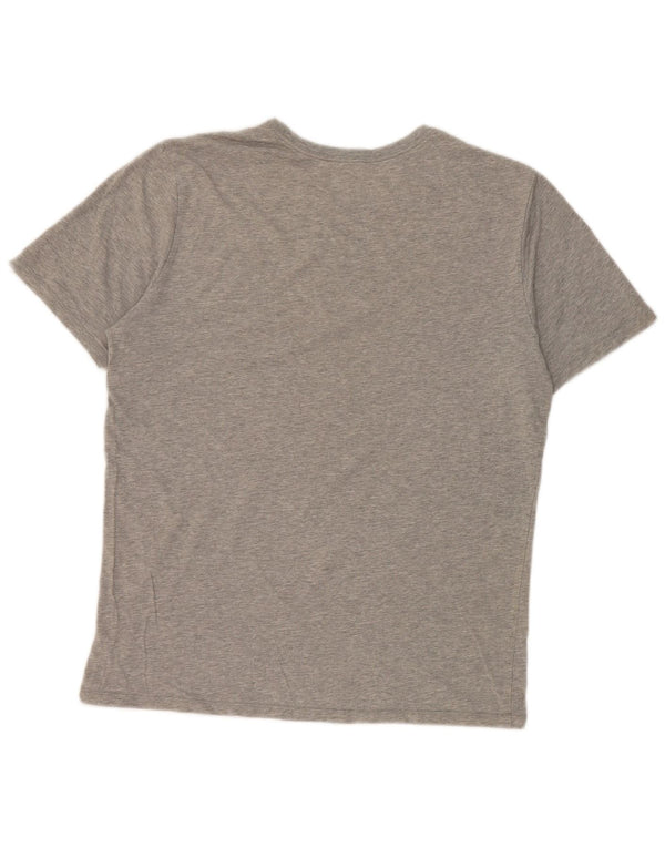 Nike Homme Air Max Graphic T-Shirt Haut Gris Moyen Coton