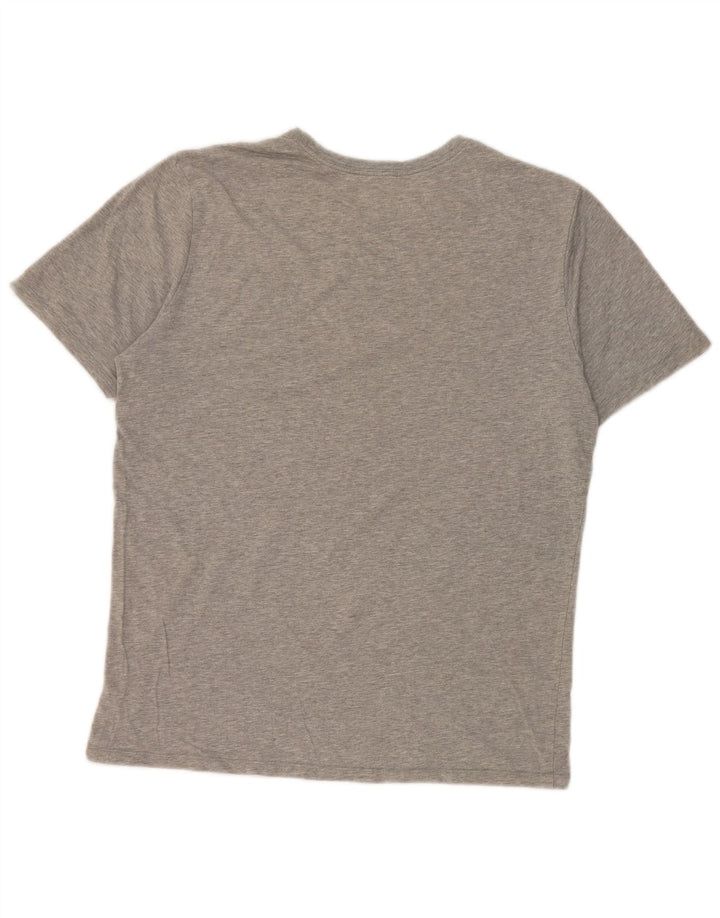 Nike Homme Air Max Graphic T-Shirt Haut Gris Moyen Coton