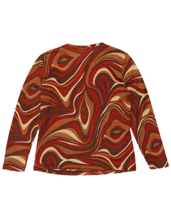 Nienhaus Haut à manches longues pour femme UK 44 Medium Multicolore Géométrique