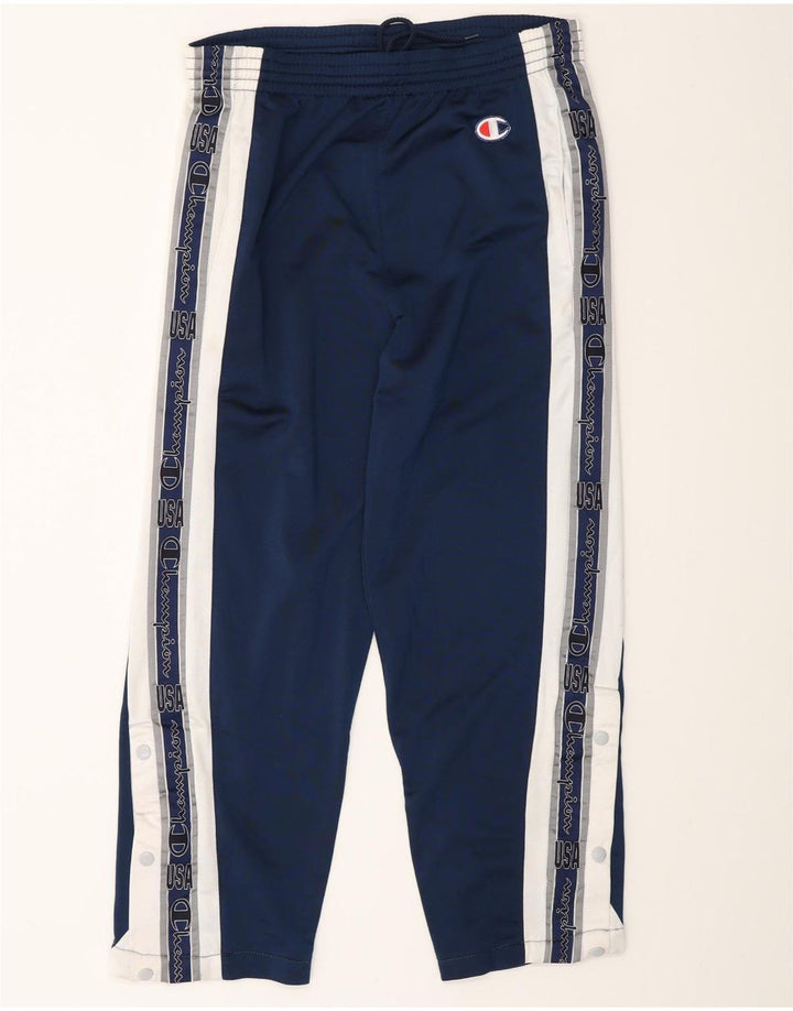 Champion Pantalon De Survêtement Graphique Homme Small Bleu Marine Colourblock