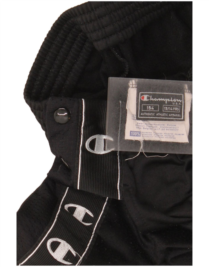 CHAMPION Pantalon de survêtement graphique garçon 13-14 ans Noir Polyester