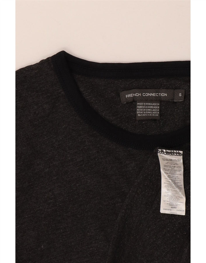 French Connection T-Shirt Homme Petit Gris Coton