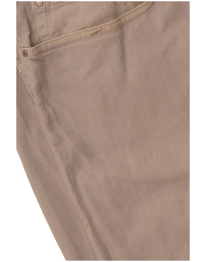 TRUSSARDI Pantalon décontracté droit W38 L29 Beige